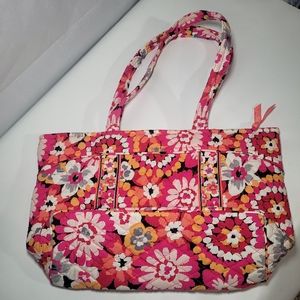 Vera Bradley Mandy Tote Shoulder Bag in Pixie Blooms